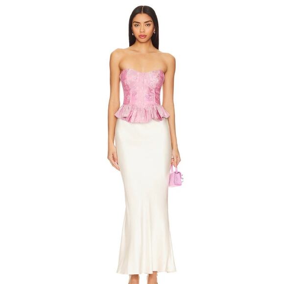 NEW NWT V Chapman Catania Corset Top Orchid Haze Windsor sz 2 - Picture 4 of 8